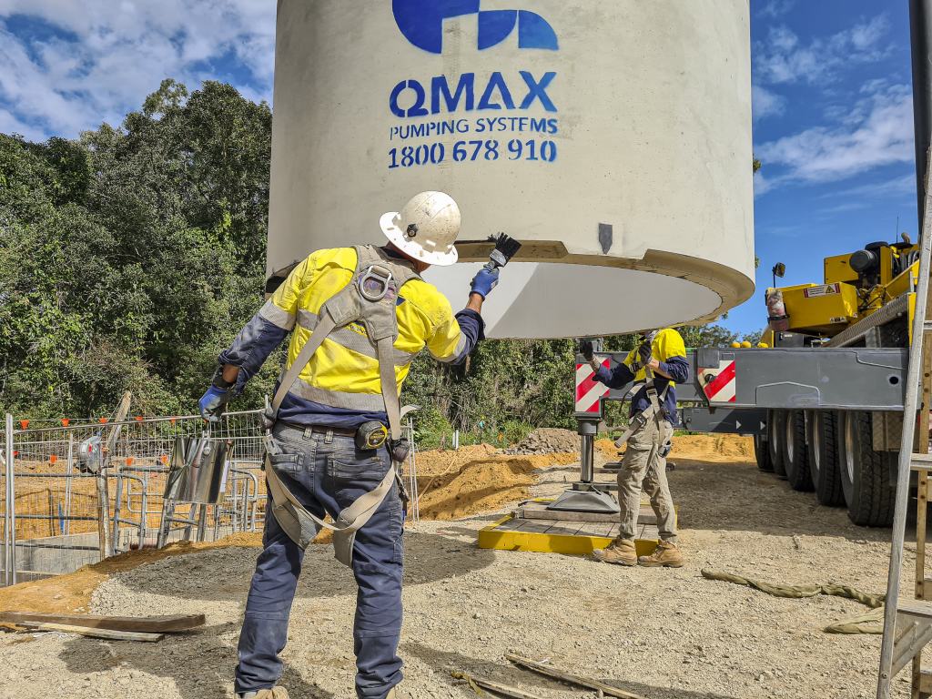 Sewer Pump Station Install