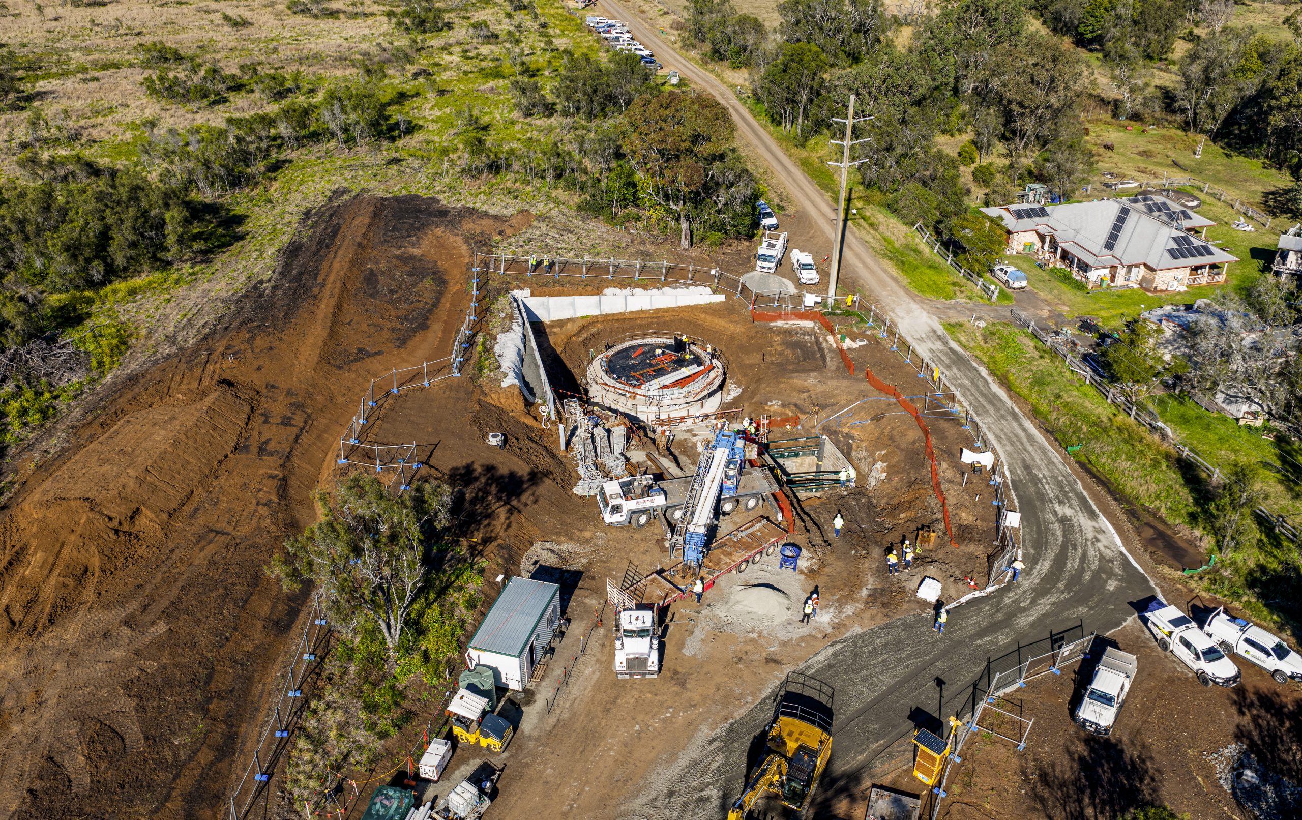 Sewer Pump Station Install