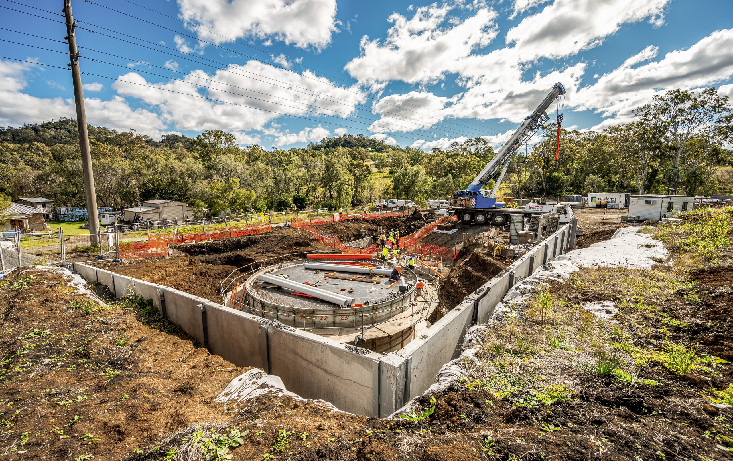 Sewer Pump Station Install