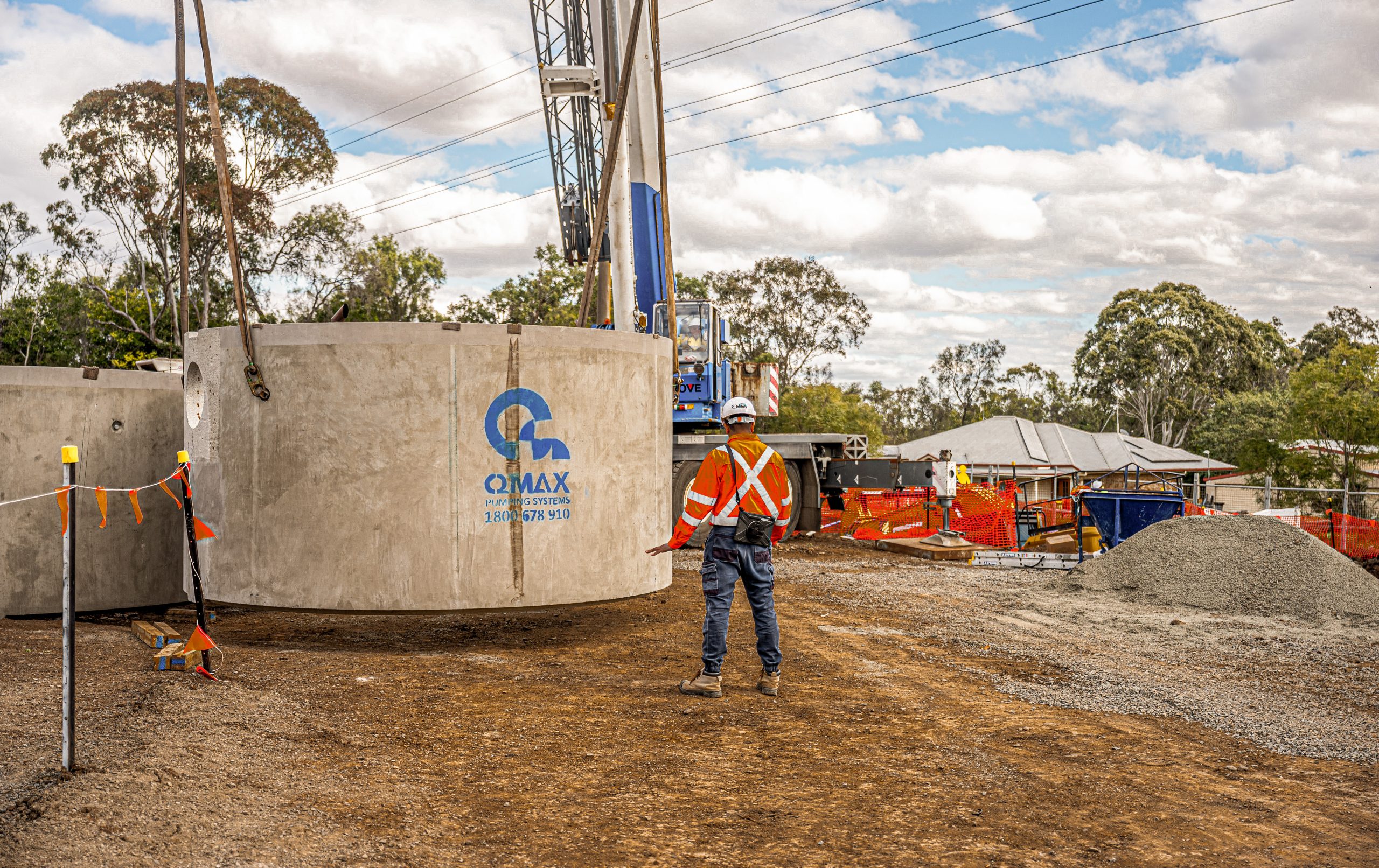 Sewer Pump Station Install