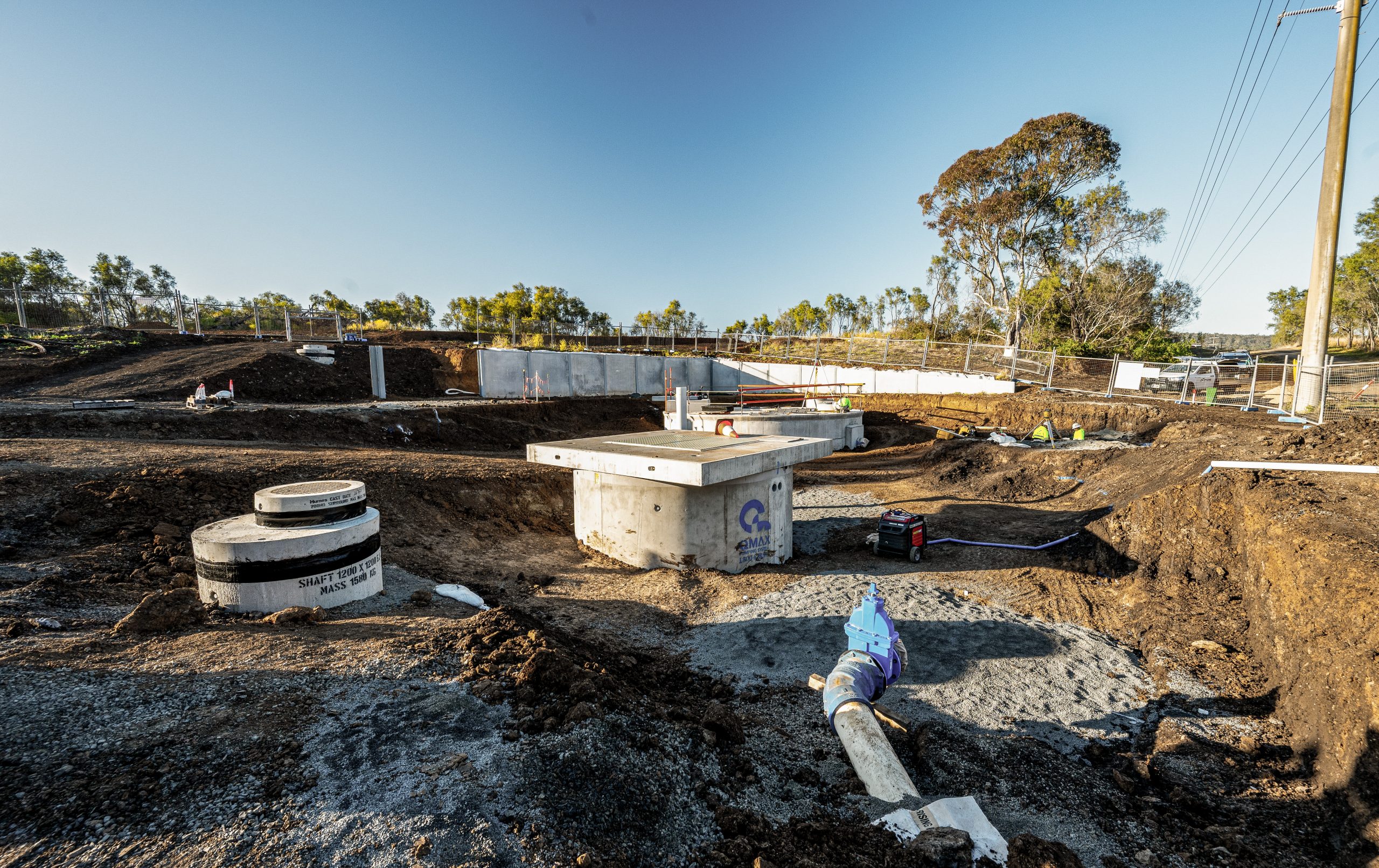 Sewer Pump Station Install