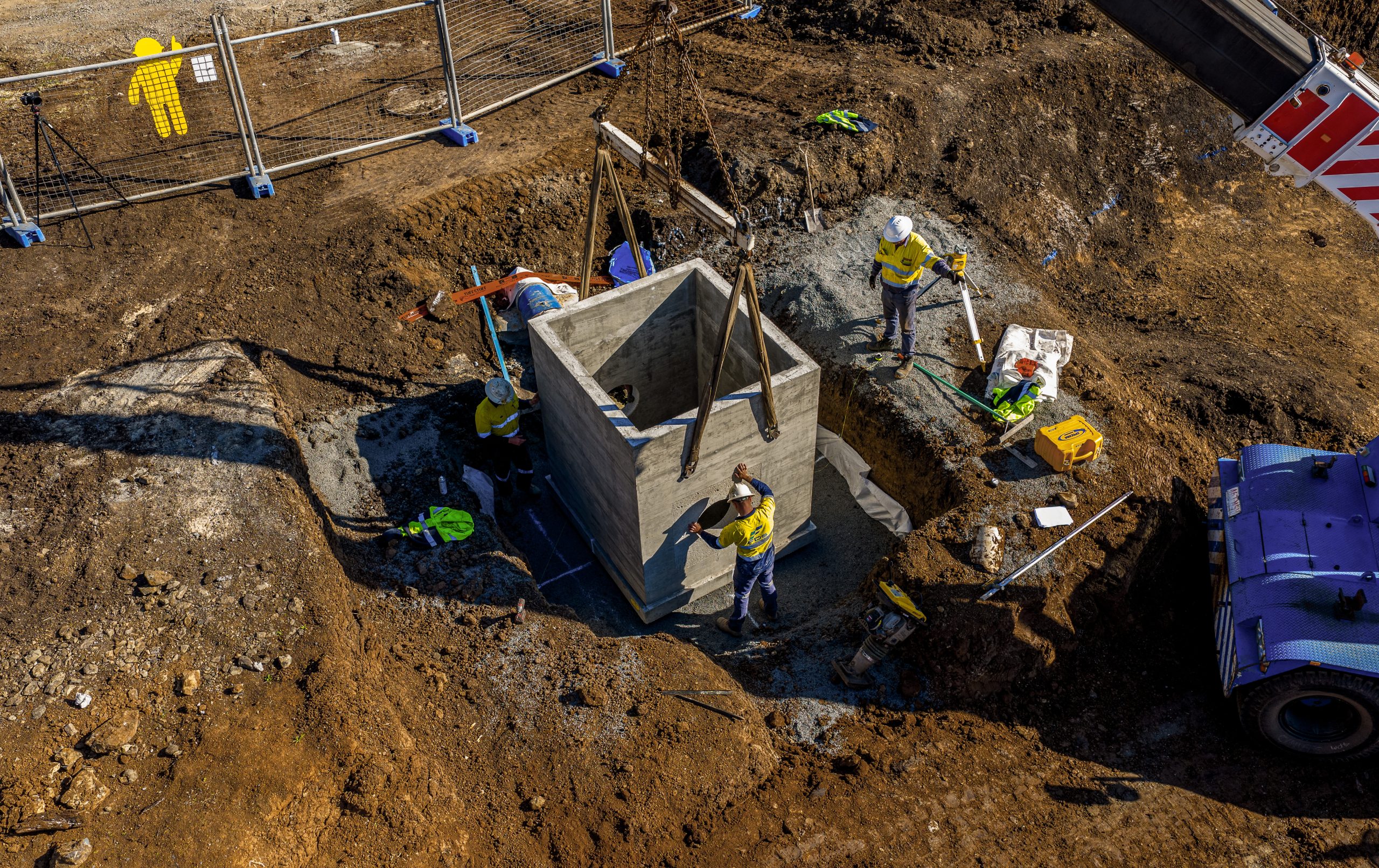 Sewer Pump Station Install