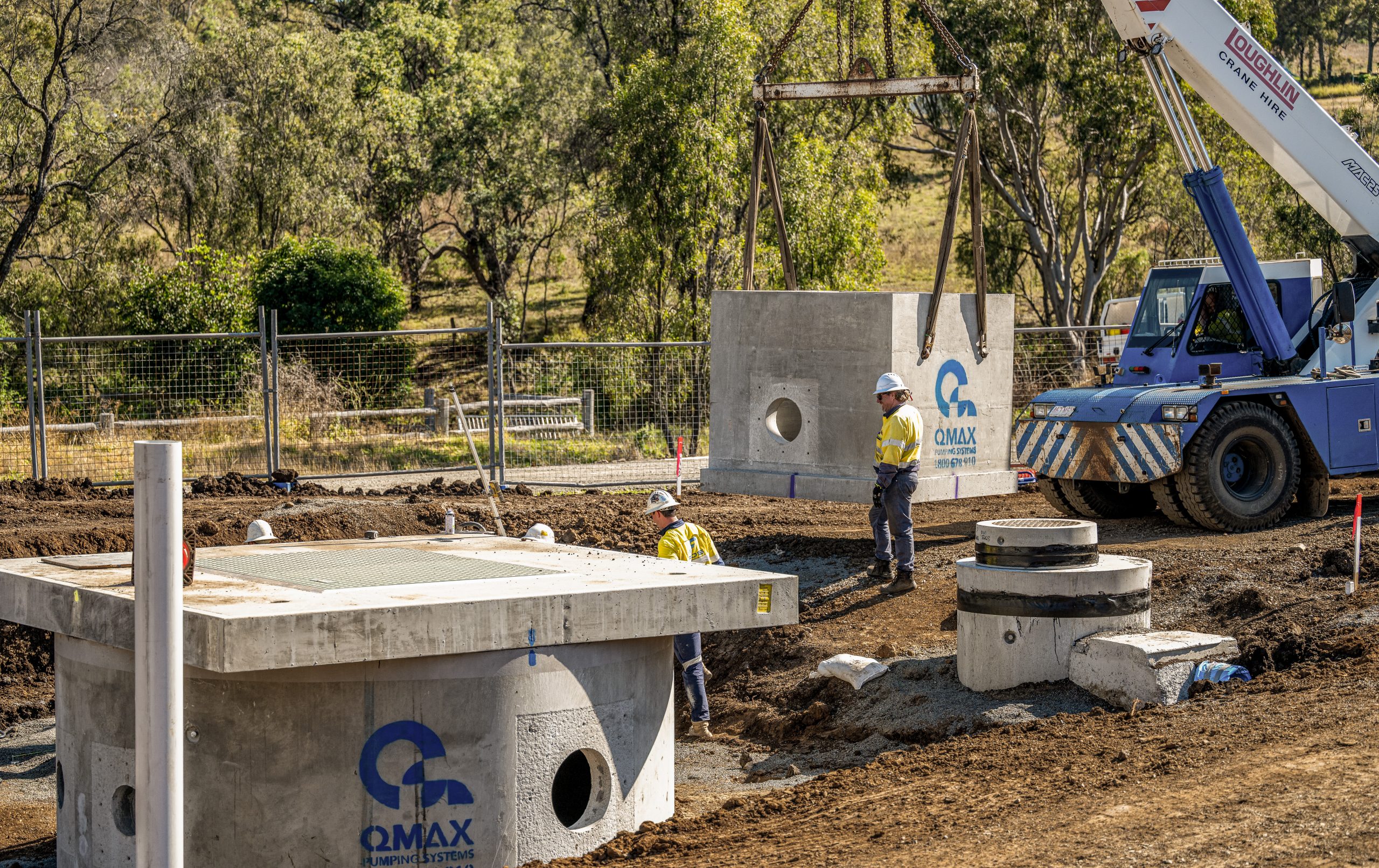 Sewer Pump Station Install