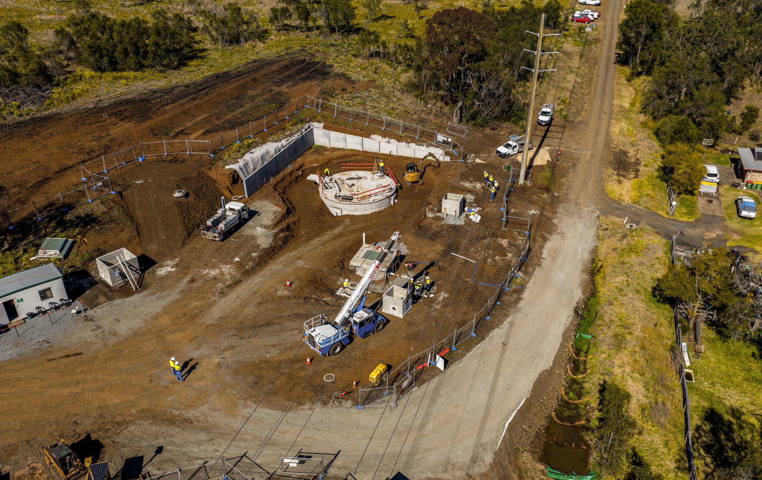 Sewer Pump Station Install