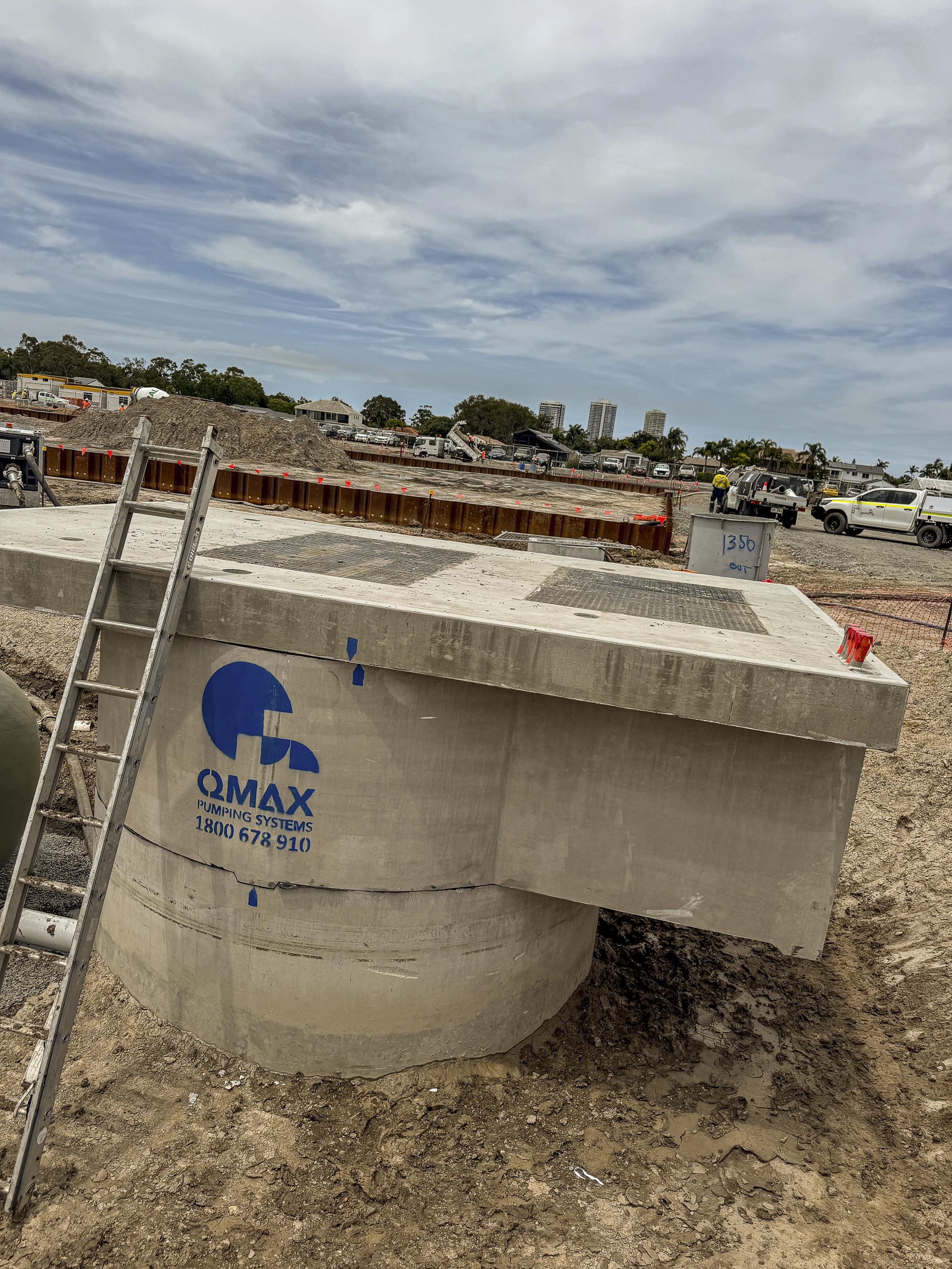 Sewer Pump Station Install