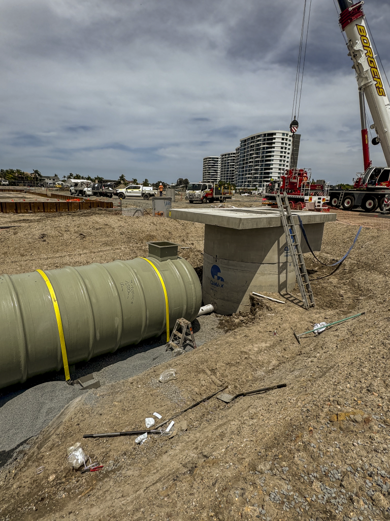 Sewer Pump Station Install