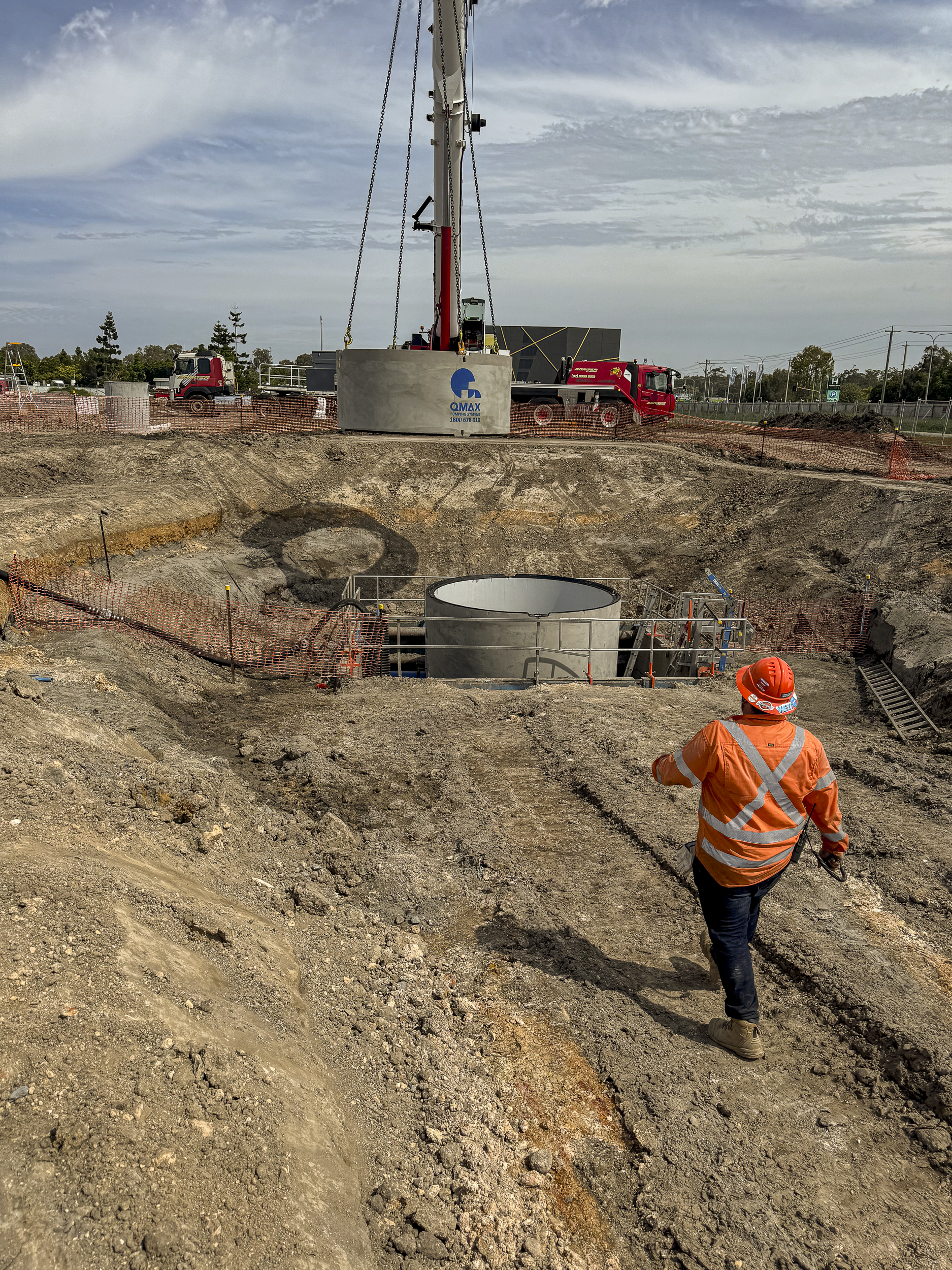 Sewer Pump Station Install