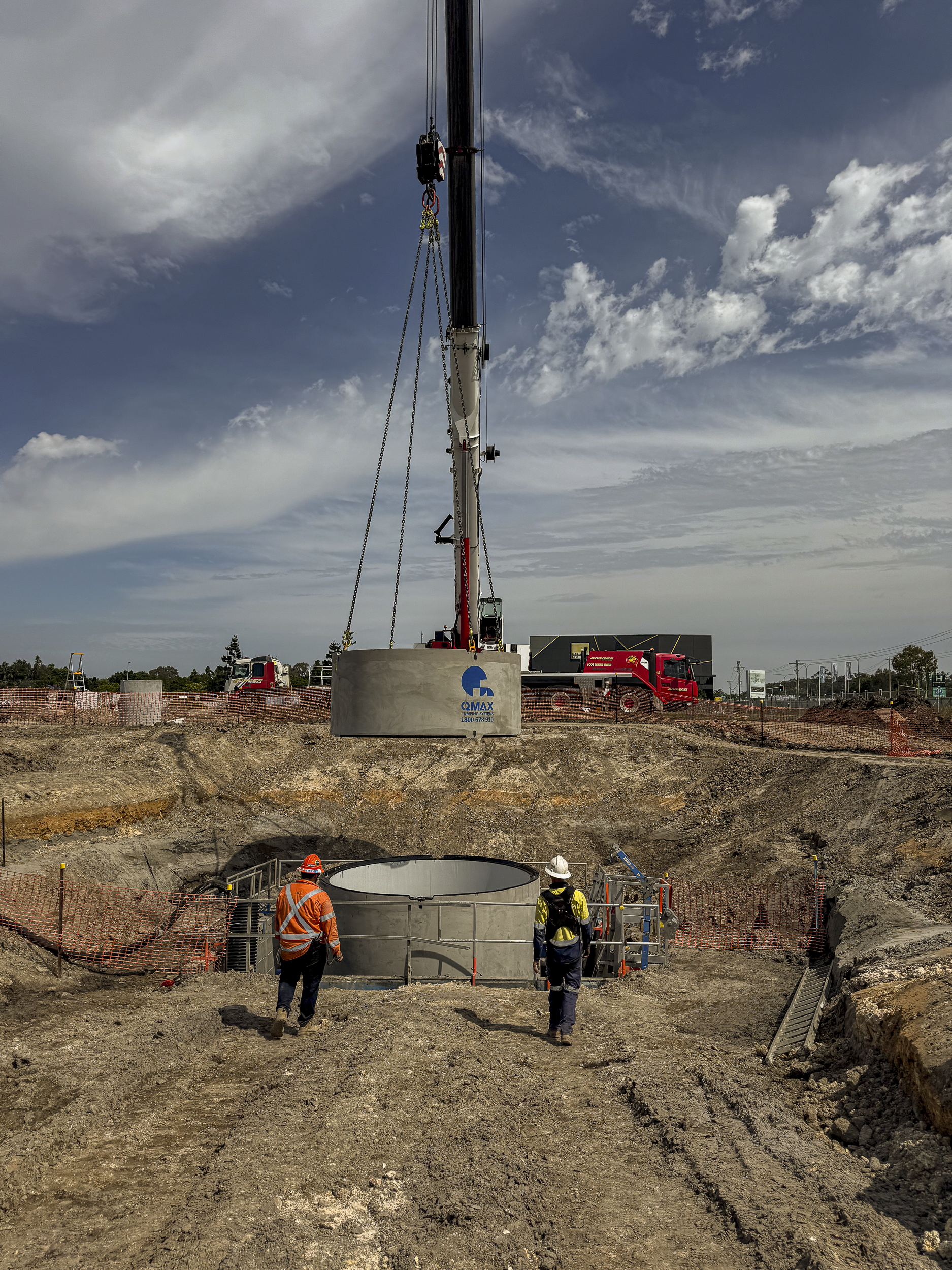 Sewer Pump Station Install