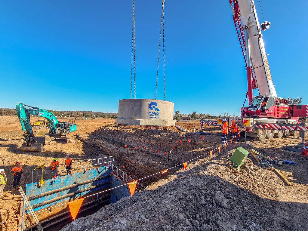 Sewer Pump Station Install