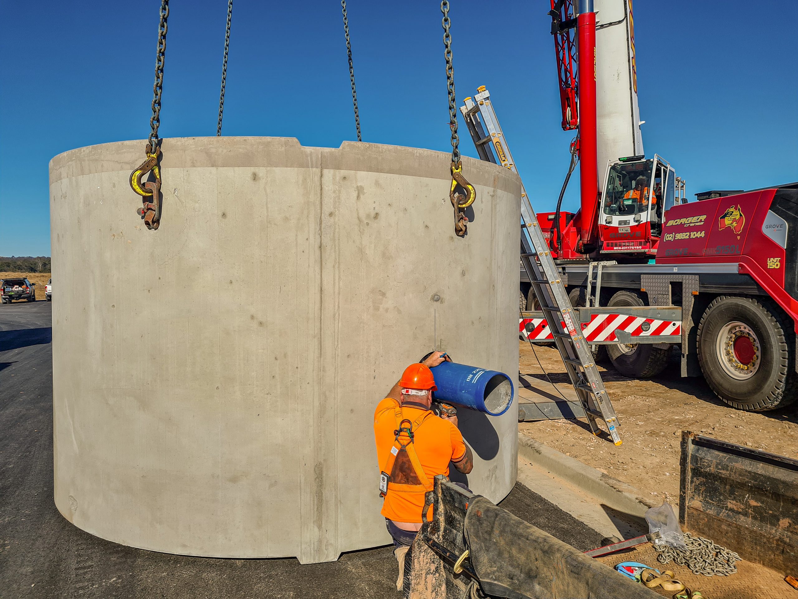 Sewer Pump Station Install