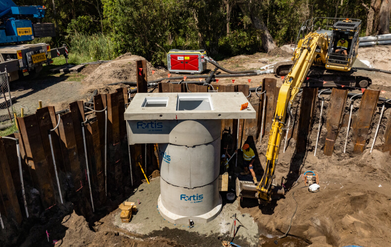 Fortis Precast Concrete Pump Stations - Bayway Village 1-161