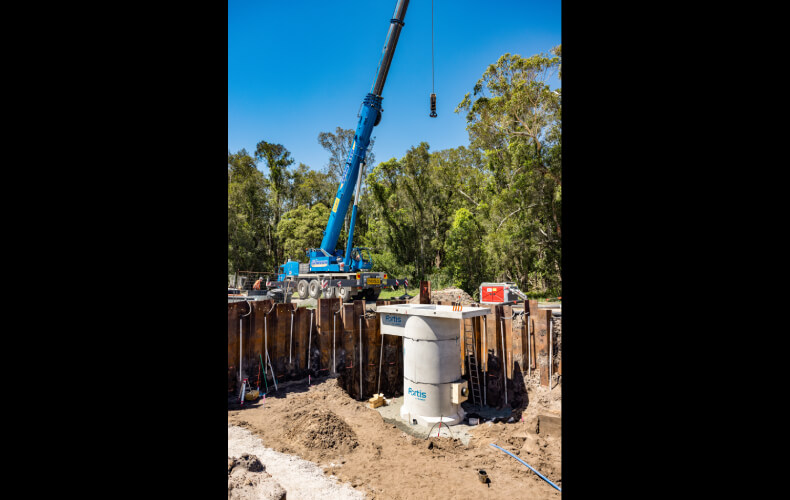 Fortis Precast Concrete Pump Stations - Bayway Village 1-166