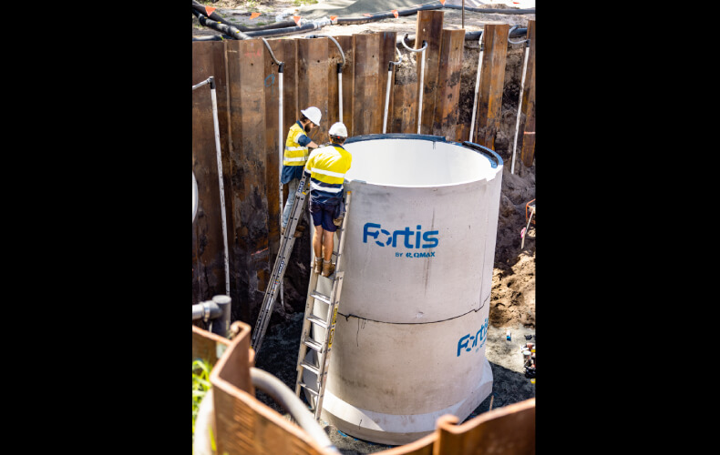 Fortis Precast Concrete Pump Stations - Bayway Village 5