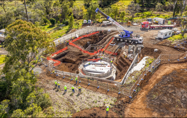 Fortis Precast Concrete Pump Stations - Boundary CCT Sewer Pump Station Install-01