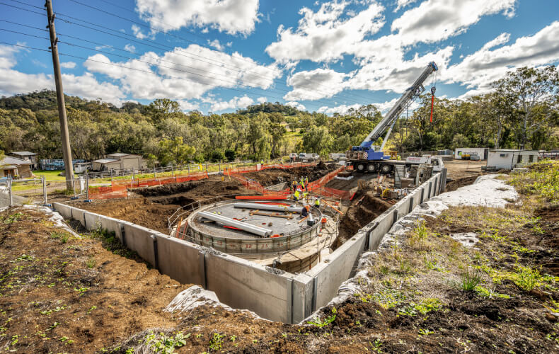 Fortis Precast Concrete Pump Stations - Boundary CCT Sewer Pump Station Install-03